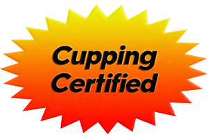 Cupping Certified Starburst Badge